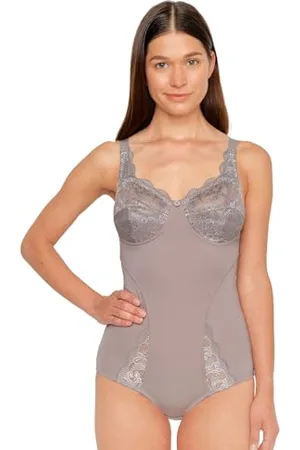 Susa Body bez fiszbin Latina I Body Shapewear damskie mocno formujące I Damski gorset I Miękkie body z efektem modelującym I kształtuje talię, brzuch i pośladki, , 75D