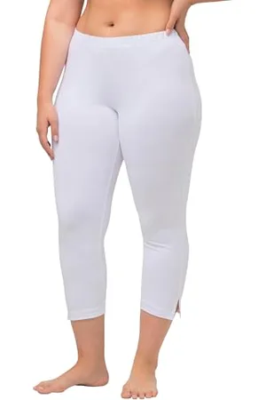 Ulla Popken Duże rozmiary damskie spodnie capri duże rozmiary, , 32W / 32L