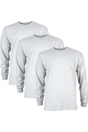 Gildan Męski T-shirt z długim rękawem Ultra Cotton (2 sztuki), , XL