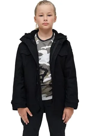 Brandit Kids BW Parka, i oliwkowy, rozmiary S (122/128) do XXL (170/176), , 170-176