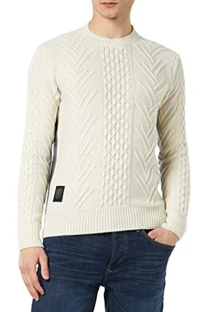 Blauer Męski sweter MAGLIERIA GIROCOLLO , XL