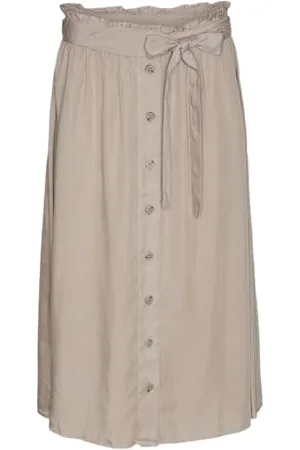 VERO MODA Vmbodil Hw Calf Skirt WVN spódnica damska, , L