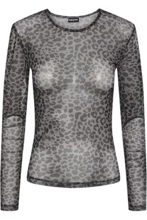 Pieces® Damska koszulka z długim rękawem Pcninni Ls Mesh Top Noos Bc, , XL
