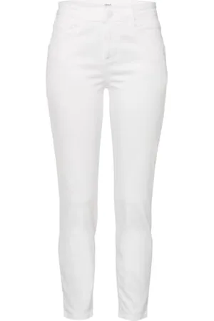 Brax Damski styl Shakira S Free to Move Light Organic Cotton Jeans, białe, 46, , 36W / 32L