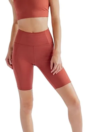 GIRLFRIEND COLLECTIVE Women’s Yoga Shorts High-Rise, Fitness Shorts, Short Leggins, High-Waist Shorts for Yoga and Fitness, Gym and Cycling Shorts