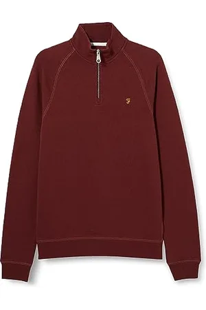 Farah Bluza męska Jim, Czerwony Marl, XXS
