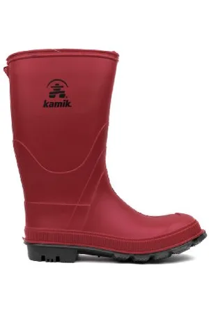 Kamik Unisex dziecięce kalosze Stomp, czerwony - - 22 EU