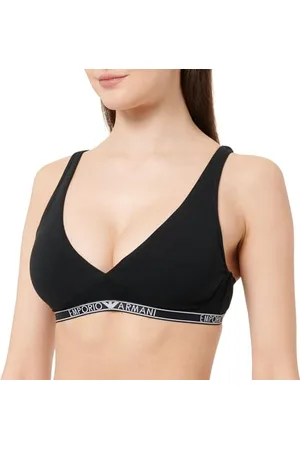Emporio Armani Essential Studs Logo Bralette Biustonosz, , M