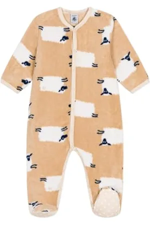 Petit Bateau Combinachaud Unisex Dziecko Długie rękawy, , 9 miesięcy