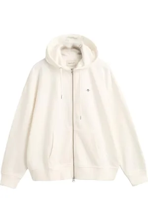 GANT Damska bluza z kapturem Shield Zip, , XS
