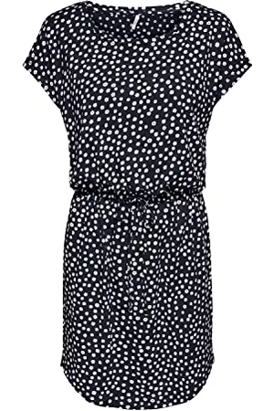 ONLY Onlmay S/S Dress Noos Sukienka damska, Nocne niebo/Aop:lea Flower, M