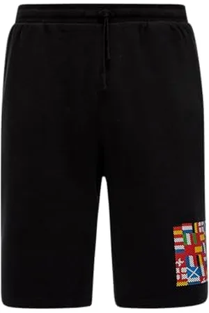 QS by s.Oliver Bluza dresowa bermuda, luźny krój, , M