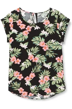 ONLY Onlnova Life Vis S/S Top AOP damska bluzka z krótkim rękawem, , 36