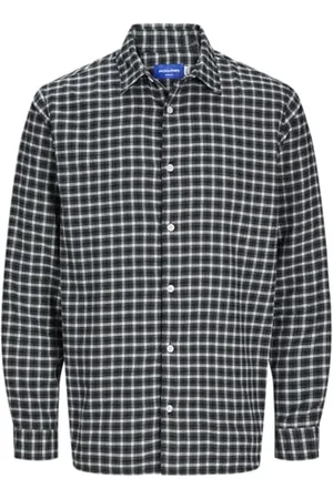 JACK & JONES Jorjoshua Flannel Check Shirt Ls Pls, , 4XL