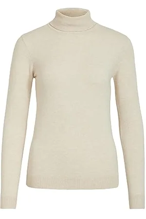 Object OBJTHESS L/S sweter z dzianiny z rolowanym dekoltem NOOS, , XS