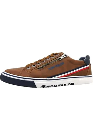 TOM TAILOR Męskie 7480040002 Sneaker, Nuts, 42 EU, , 42 EU