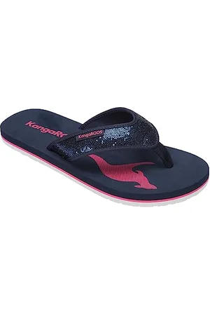 KangaROOS Damskie sandały K-BW Maya, granatowe (Dk Navy/Daisy Pink), 42 EU, , 42 EU