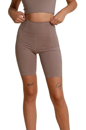 GIRLFRIEND COLLECTIVE Women’s Yoga Shorts High-Rise, Fitness Shorts, Short Leggins, High-Waist Shorts for Yoga and Fitness, Gym and Cycling Shorts