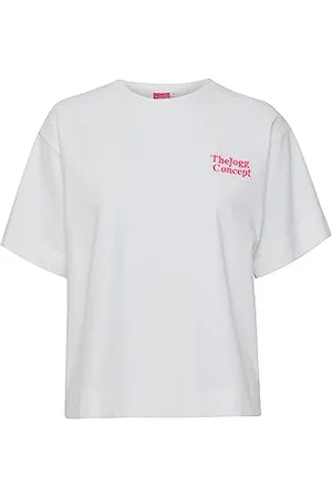TheJoggConcept JCSABINA T-shirt damski, 114800/Off biały, L, , L