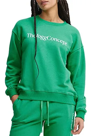 TheJoggConcept JCSAFINE bluza damska z napisem, luźny krój, , S
