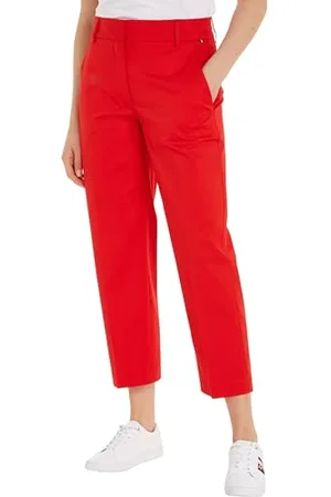 Tommy Hilfiger Damskie Slim Straight Co Chino, , 72