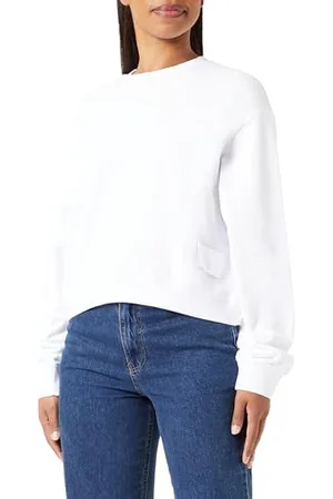Replay Cropped damska bluza z kapturem, , XS