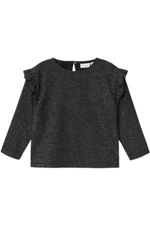 NAME IT Dziewczęca Nmfroisin Nreg Ls Top koszulka z długim rękawem, , 92