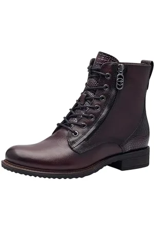 Tamaris Damskie buty 1-25211-43, modne kozaki, bordowe, 37 EU, , 37 EU
