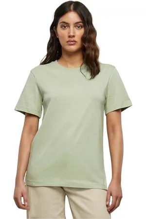 Build Your Brand Damska koszulka damska Everyday Tee, luźny t-shirt dla kobiet o wyglądzie oversize, bawełna, rozmiary XS - 5XL, , 4XL