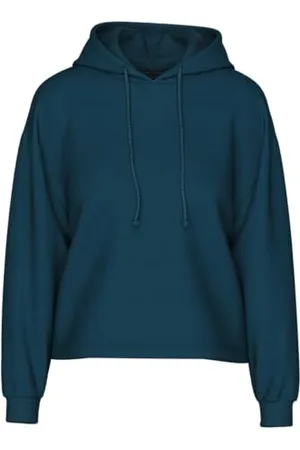 Pieces® Damska bluza z kapturem, taśma do wiązania, , XS