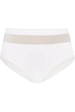 Teyli Damskie slipy w talii, bawełniane, wysoka talia, , L