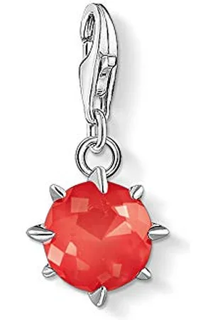 Thomas Sabo Damski charm, wisiorek, kamień urodzinowy, srebro wysokiej próby 925 , cod. 1787-809-10