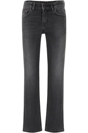 LTB Jeans Spodnie jeansowe chłopięce Frey B Smukłe Średnia talia z zamkiem błyskawicznym w kolorze szarym - rozmiar 110 cm, , 110