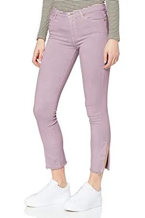 7 for all Mankind Damskie spodnie Hw Skinny Crop na co dzień, , 26W