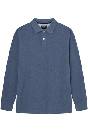 Hackett Męska koszulka polo z logo Classic Fit, , XS