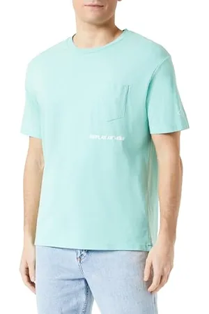 Replay T-shirt męski o luźnym kroju, , M