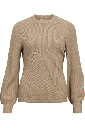 Object OBJDITTE RE L/S KNIT sweter NOOS, , XL