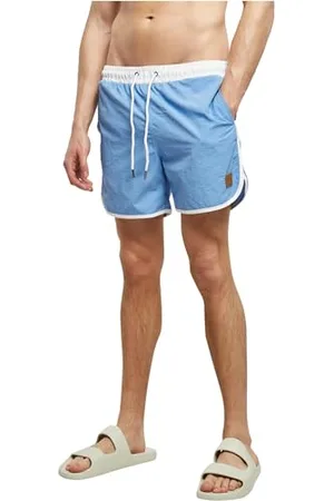 Urban classics Męskie szorty kąpielowe w stylu retro, , 4XL