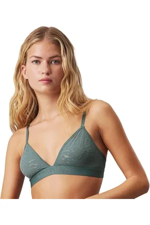 Calvin Klein Damski trójkątny biustonosz bez podszewki, , XS