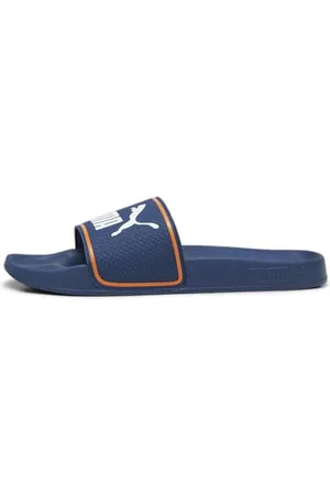 PUMA Unisex Leadcat 2.0 Slide Sandal, perskie niebieskie białe ciasto z dynią, 37 EU, Persian Blue White Pumpkin Pie, 37 EU