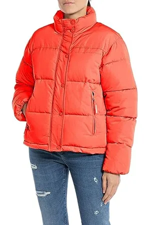 Replay Damska kurtka zimowa boxy fit, , S
