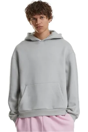 Build Your Brand Męska bluza z kapturem Fluffy Hoody, luźna bluza z kapturem o luźnym kroju, rozmiary S-5XL, , 3XL