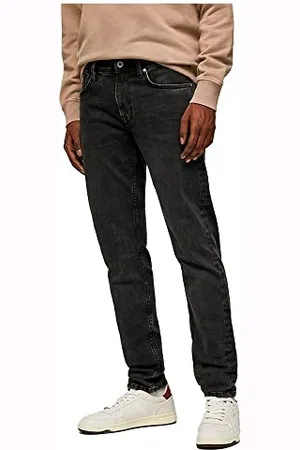 Pepe Jeans Hatch Regular Jeans Męskie, Czarny (Denim-vr2), 29W / 32L