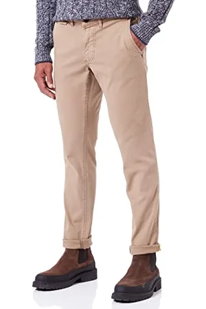 Camel Active Męskie spodnie 477875/8F30, drewno, 33 W / 36L