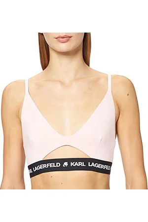 Karl Lagerfeld Damski biustonosz z logo Peephole