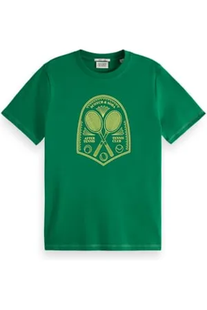 Scotch&Soda Chest Artwork Regular T-Shirt, , XS