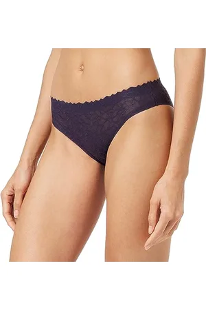 Sloggi Damskie spodnie Zero Feel Lace 2.0 Brazil, , XS, niebieski