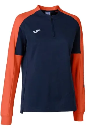 Joma Damska bluza Eco Championship, neonowy pomarańczowy granatowy, M
