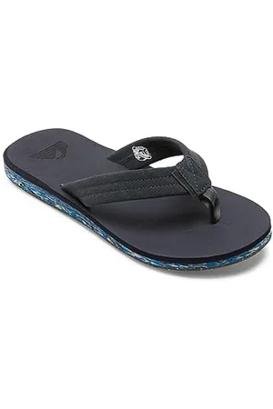 Quiksilver Męskie sandały Carver Suede z recyklingu, szare 2, 44 EU, , 44 EU