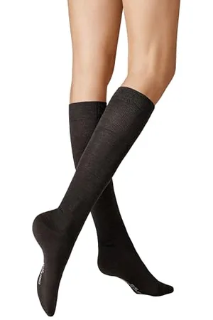 Kunert Damskie podkolanówki Soft Wool Cotton miękkie, 8210, 39-42 EU